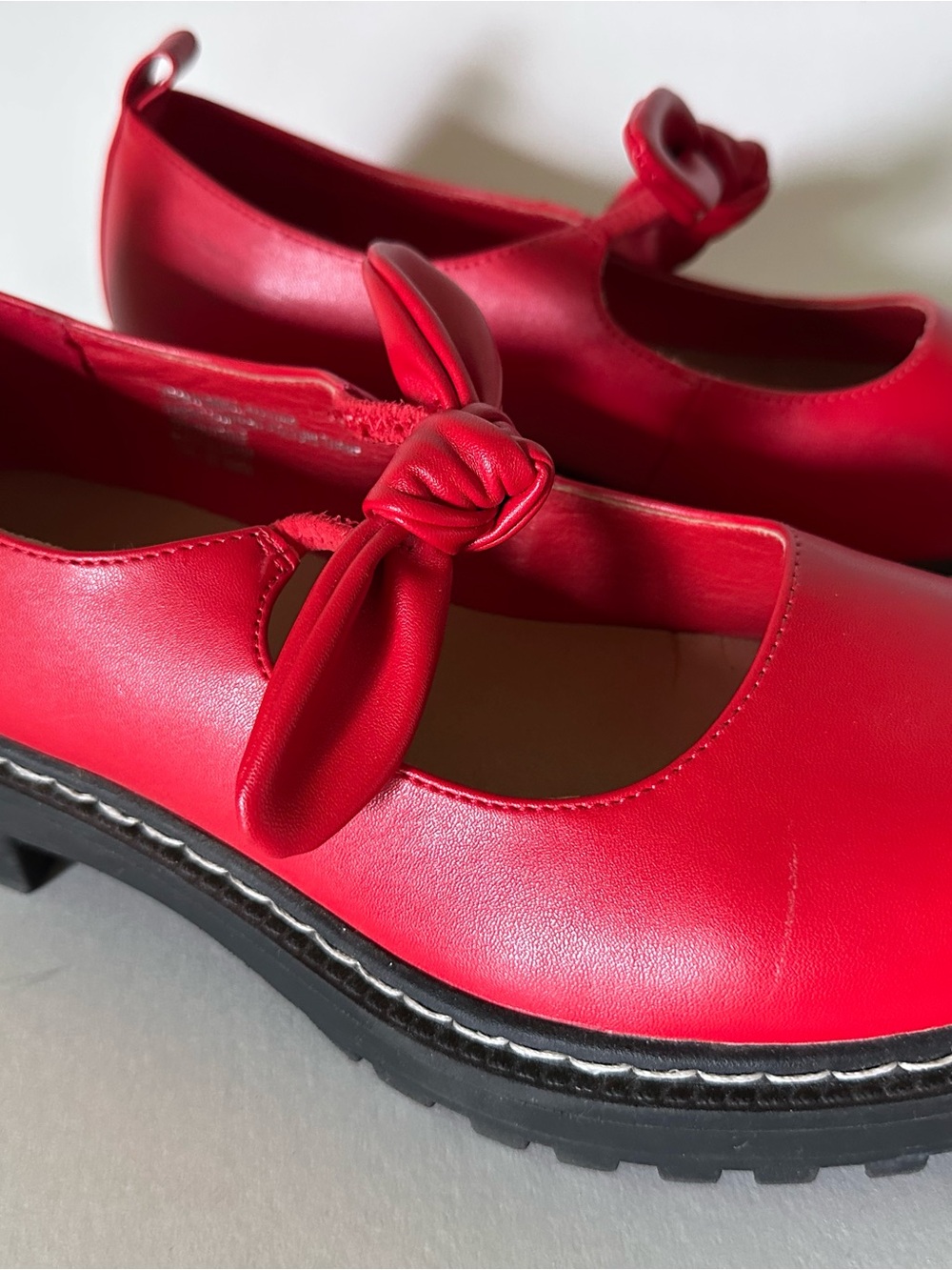 torrid Red Mary Jane Knot Flats